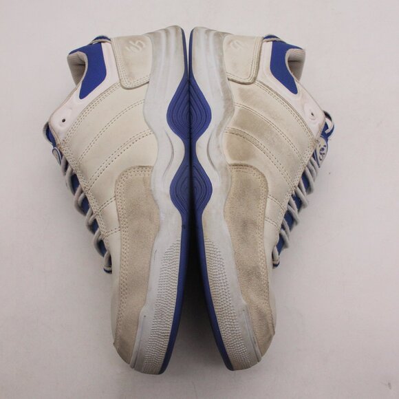ES Evant White Blue Men's Size US 11 Skateboard Sneakers Lace Up Athletic - Picture 8 of 11